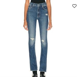 MOTHER HW Runaway Slice Heel in Morning Chores 25, WORN ONCE